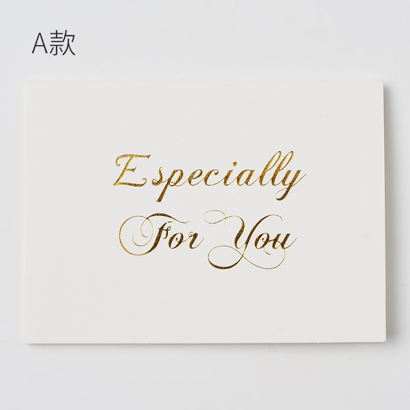 Simplicate hot -burn thanksgive card business festival gift card Creative gifts to decorate Christmas (including envelope) self -renewal 4