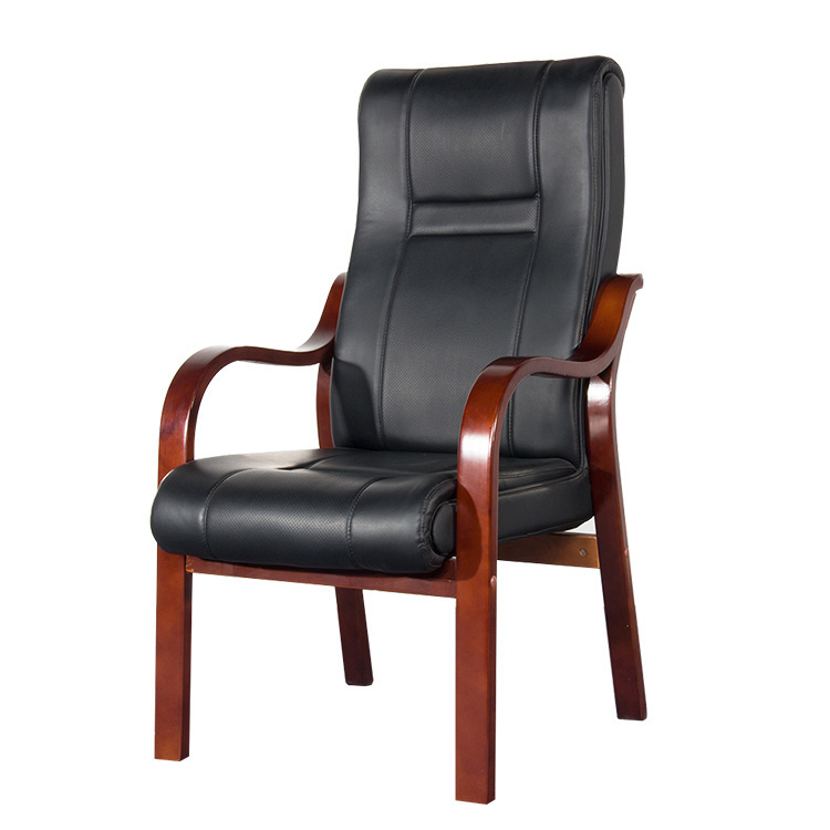 Guangxi Factory Direct Wholesale Office Chair Boss Chair Conference Chair Mesh Chair Leisure Chair Oak Leather Chair