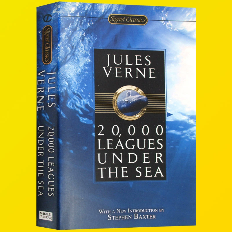 20,000 miles under the sea in English imported sci -fi novels 20000 Leagues Under The Sea — 20 000 лье под водой, импортный научно‑фантастический роман, оригинал на английском