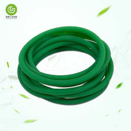 聚氨酯PU圆带绿色无缝圆带粗面传动带一体成型PU传动带O型圈