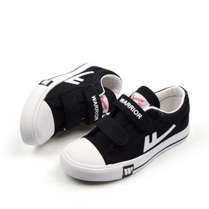 经典款童鞋帆布鞋春秋男女童校园鞋学生魔术贴单鞋子