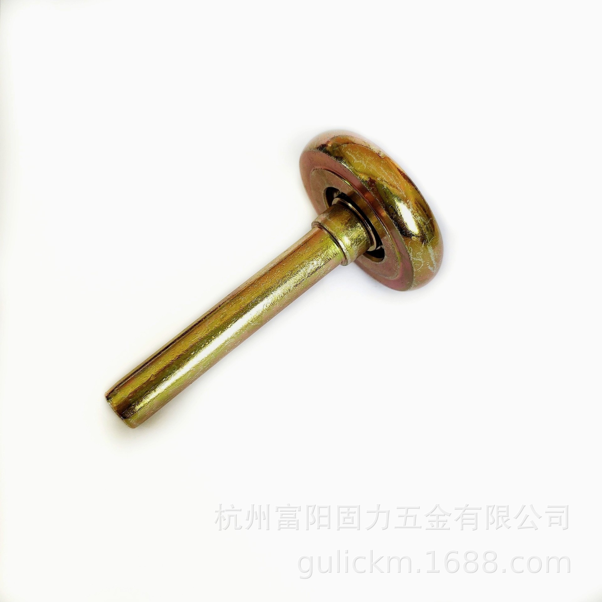 车库门五金配件46mmx82mm黄锌纯铁滚轮