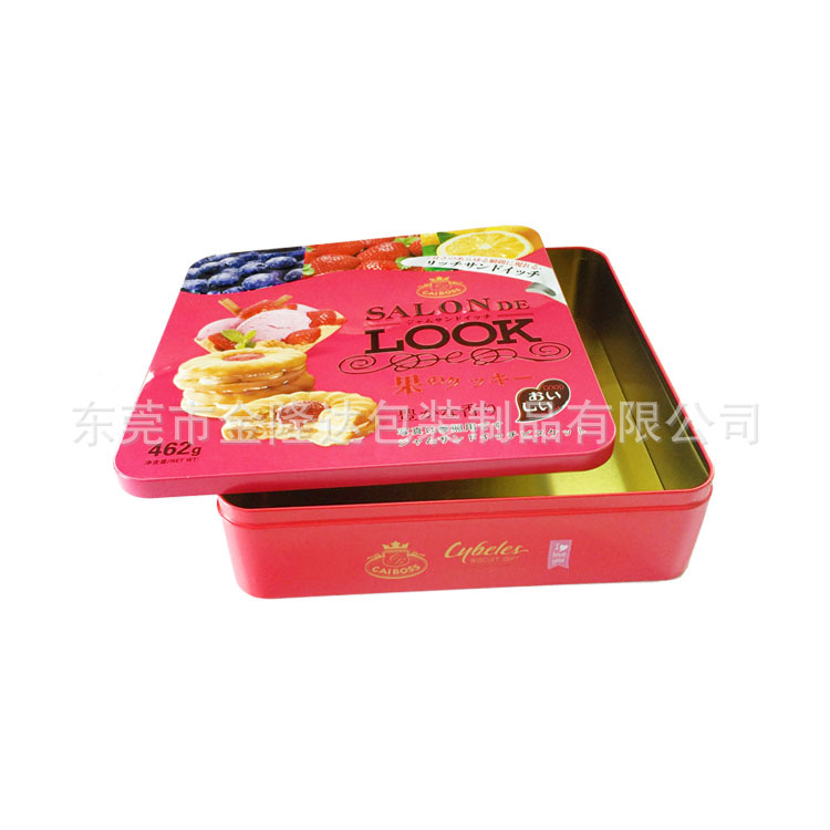 Professional compact tin box