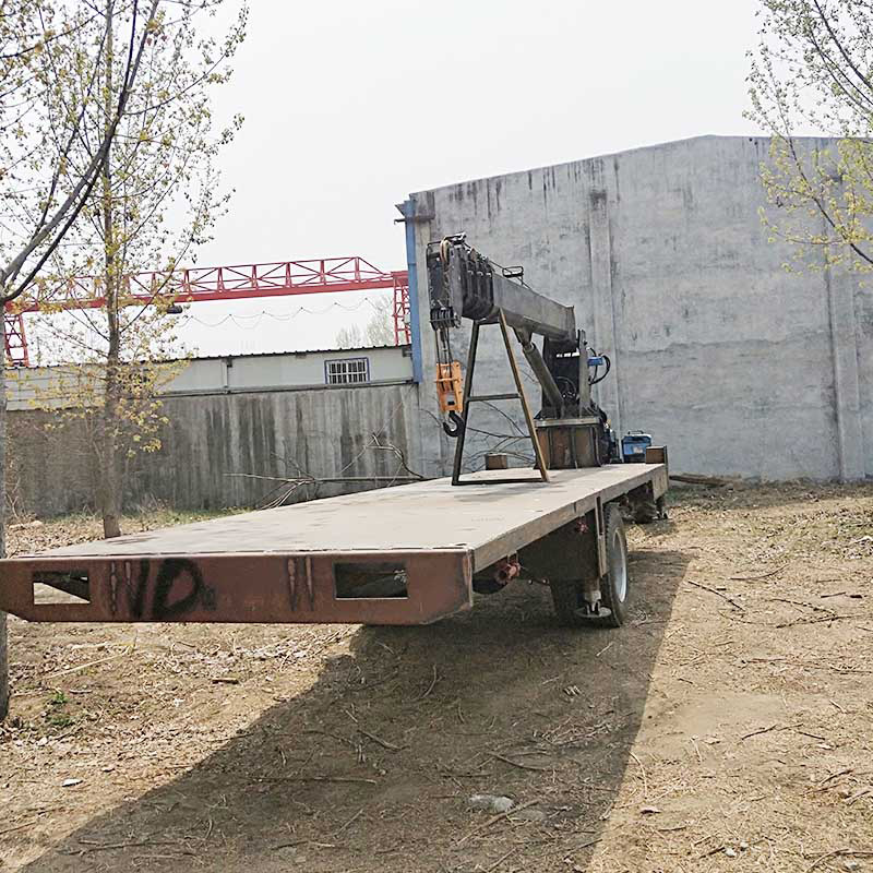 农用拖拉机安装吊机 双节支腿拖拉机自背吊批发拖拉机平板吊