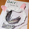 Non-slip headband for face washing, hair accessory with bow, internet celebrity, simple and elegant design, South Korea