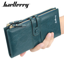 baellerry钱包女士长款韩版大容量搭扣拉链手拿包时尚多卡位钱夹