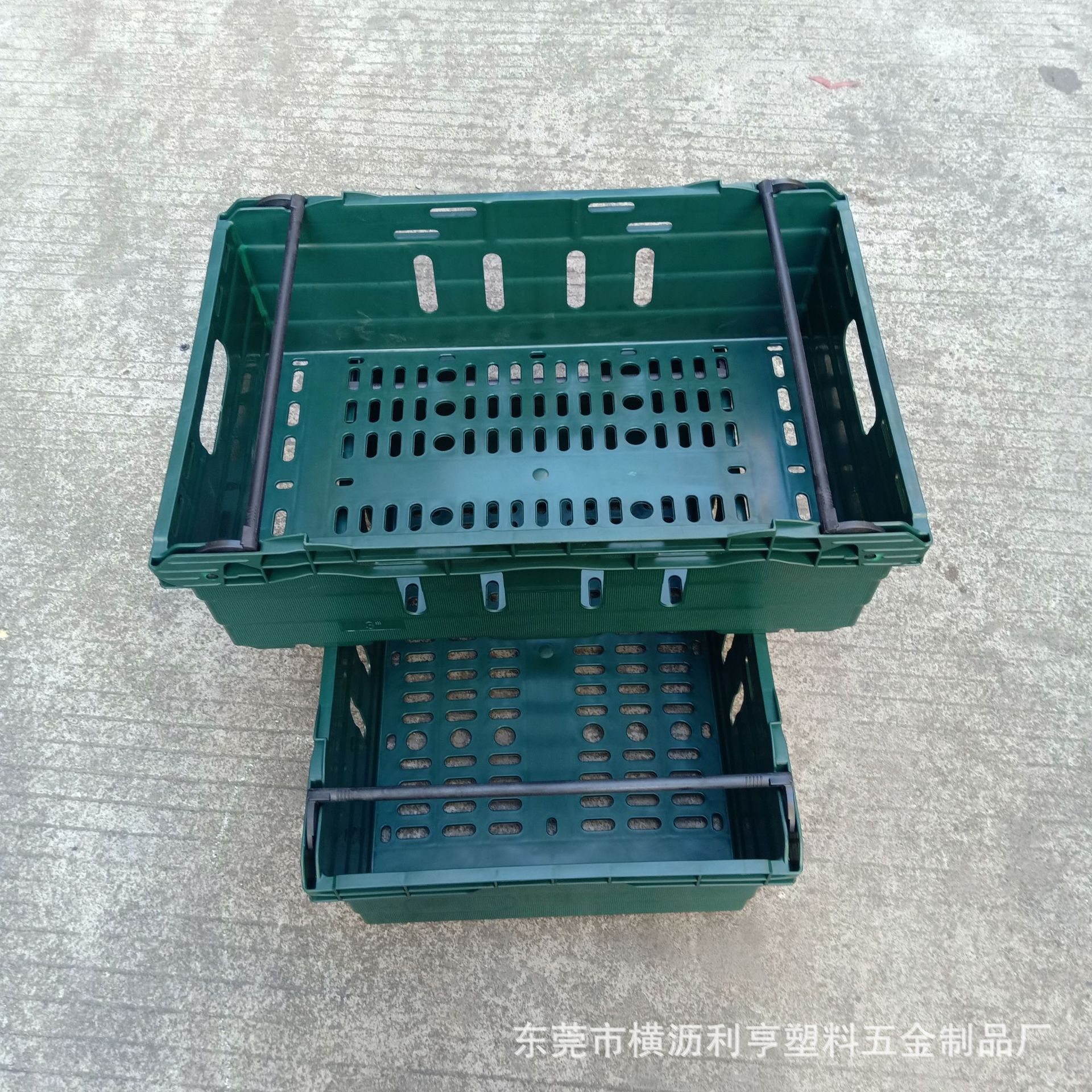 厂家供应塑料超市购物篮 黑色塑料箩 货架专用箩筐