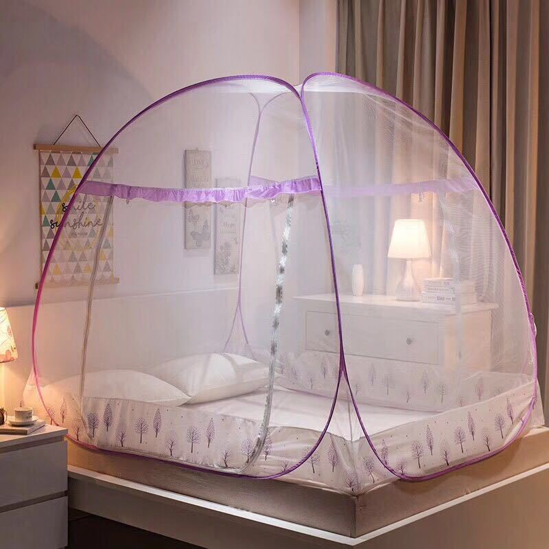 厂家直销新款可折叠免安装加密蚊帐家用学生宿舍一件代发微商批发