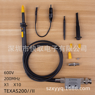 �A��ʾ����̽�^TEXAS200/II̽�^200MHZ����ʾ����̽�^�oԴ̽�^10X