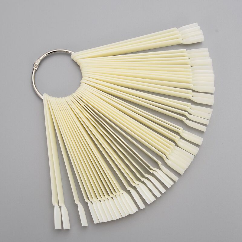 50 color bags nail fan-shaped card with iron ring nail polish color card nail art practice nail Nail Polish glue color plate 50 color bags nail fan-shaped card with iron ring nail polish color card nail art practice nail Nail Polish glue color plate