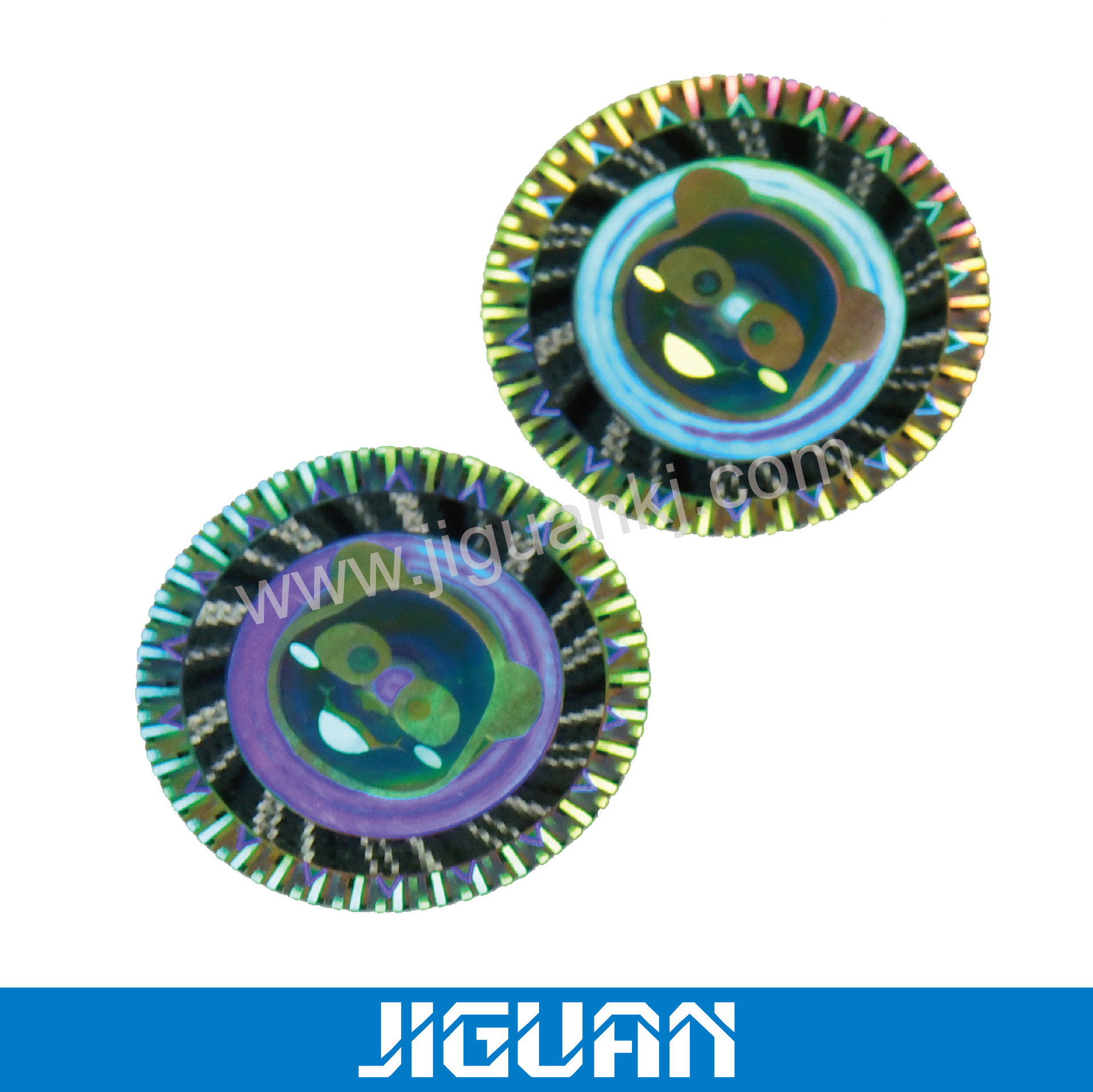 激光易碎一次性撕毁无效原装正品标签镭射标签