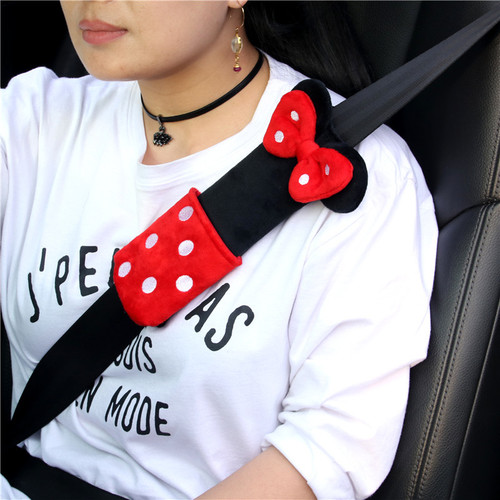 New Product Creative Cartoon Car Seat Belt Shoulder Pads Cute Cartoon Children Female Seat Belt Cover Shoulder Pads Wholesale