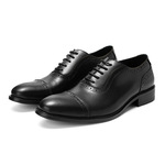 Внешняя торговля вол мужская обувь взрыв моделей оксфорд кожаная обувь три соединитель кожаная обувь мужская обувь британская мода  Oxford мужская обувь
