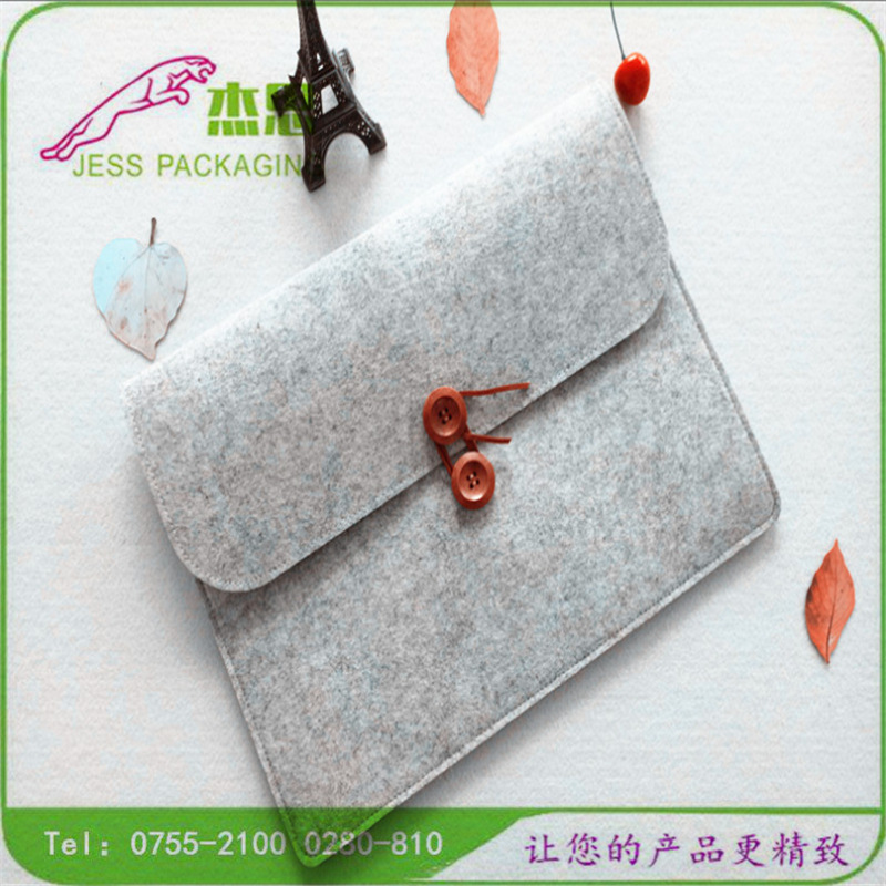 设计新款羊毛毡玉雕石雕手镯手串佛珠玉器收纳包量大从优