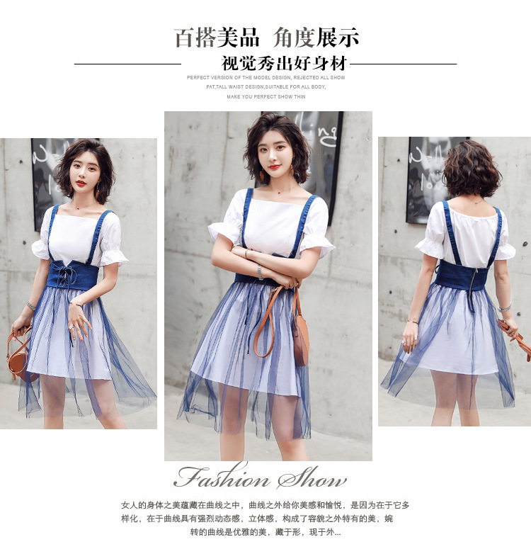 Costume femme MARQUE INDéPENDANTE en Coton denim mesh - Ref 3335555 Image 19