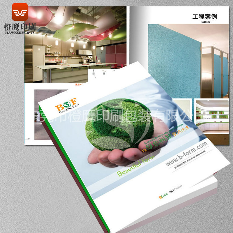 厂家直供企业画册印刷彩色a4精装广告宣传图册多种材质非标批发
