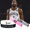 NBA Nets Team Star No. 7 Durant's new signature bracelet circular sports training luminous silicon glue wristband