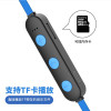 Manufacturer's new MP3 Bluetooth headset 5.0 magnetic suction can insert card TF wireless stereo cross -mirror gift