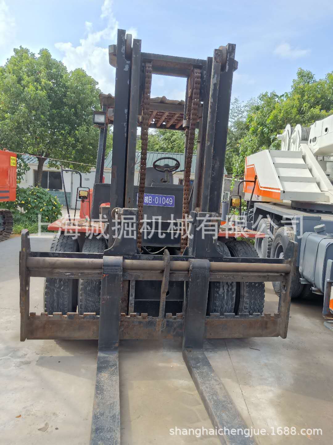 二手合力15吨柴油叉车 TCM15吨叉车 小松15吨叉车