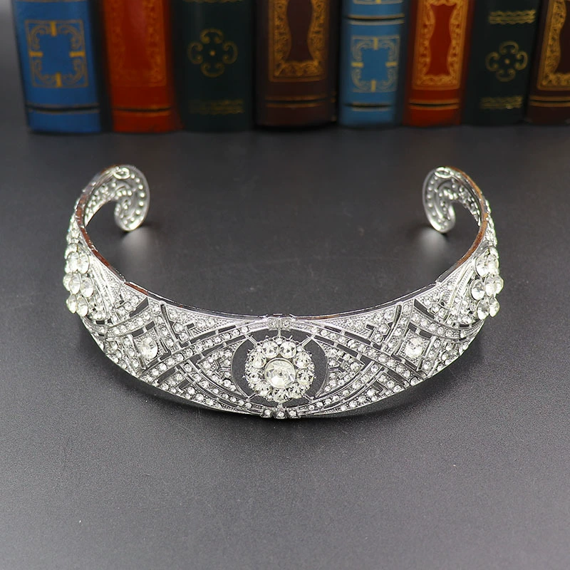 Принцесса Кейт та же корона европейская и американская горячая продажа rhinestone корона свадьбы студийные аксессуары невесты оптом оптом