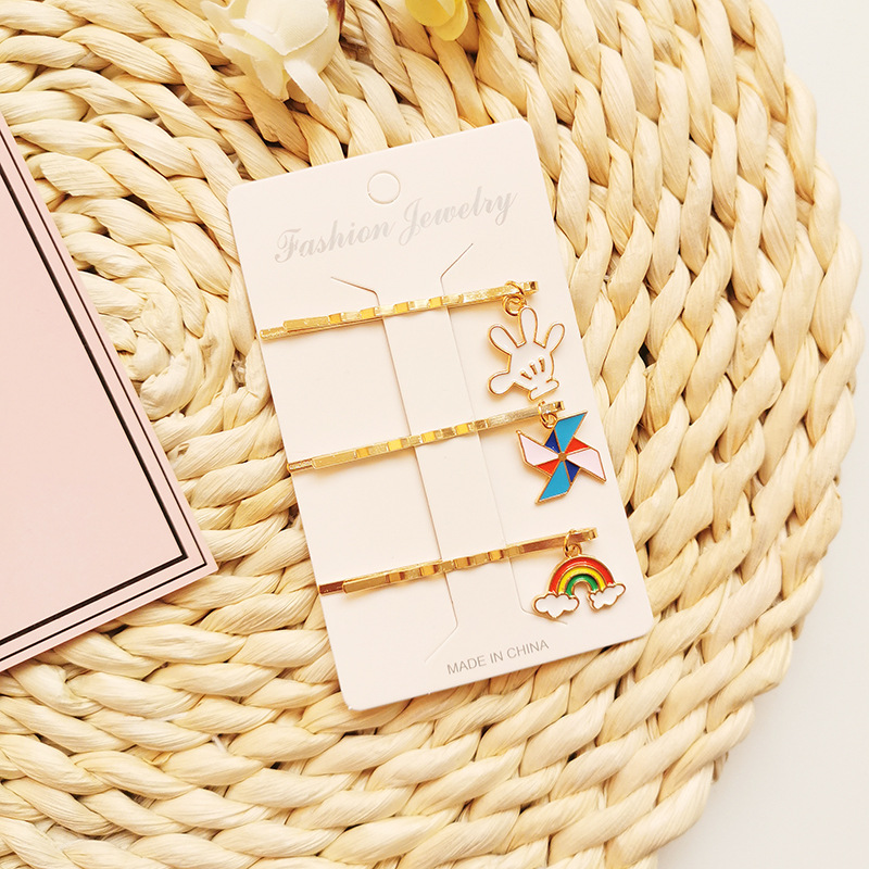 20g Weight Hair Pins, Hair Clip Hair Accessories Type 1 Set Quantity Daily Occasion Metal Material Starry Sky, Fruit, Starfish, Whale Pattern All Seasons Season Women's Gender Cute, Sweet, Korean Style Style Cute Sweet Korean Style Women's Starry Sky Fruit Starfish Metal Hair Pins Hair Clip 8