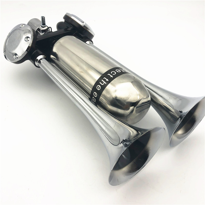 Factory direct sales of car horns, electronic control horns, electrical horns, rocket launchers, air pumps, double-tube air horns wholesale detail image 7