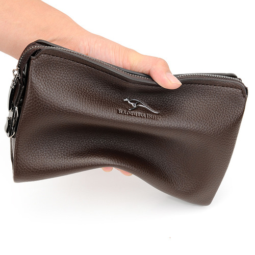Bodi Kangaroo password lock handbag men's large capacity business fashion clutch bag clutch bag trendy 1913 cross-border supply