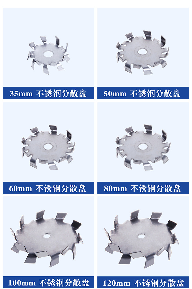 304不锈钢分散盘搅拌盘分散机分散浆分散叶片分散盘分散机配件-阿里巴巴