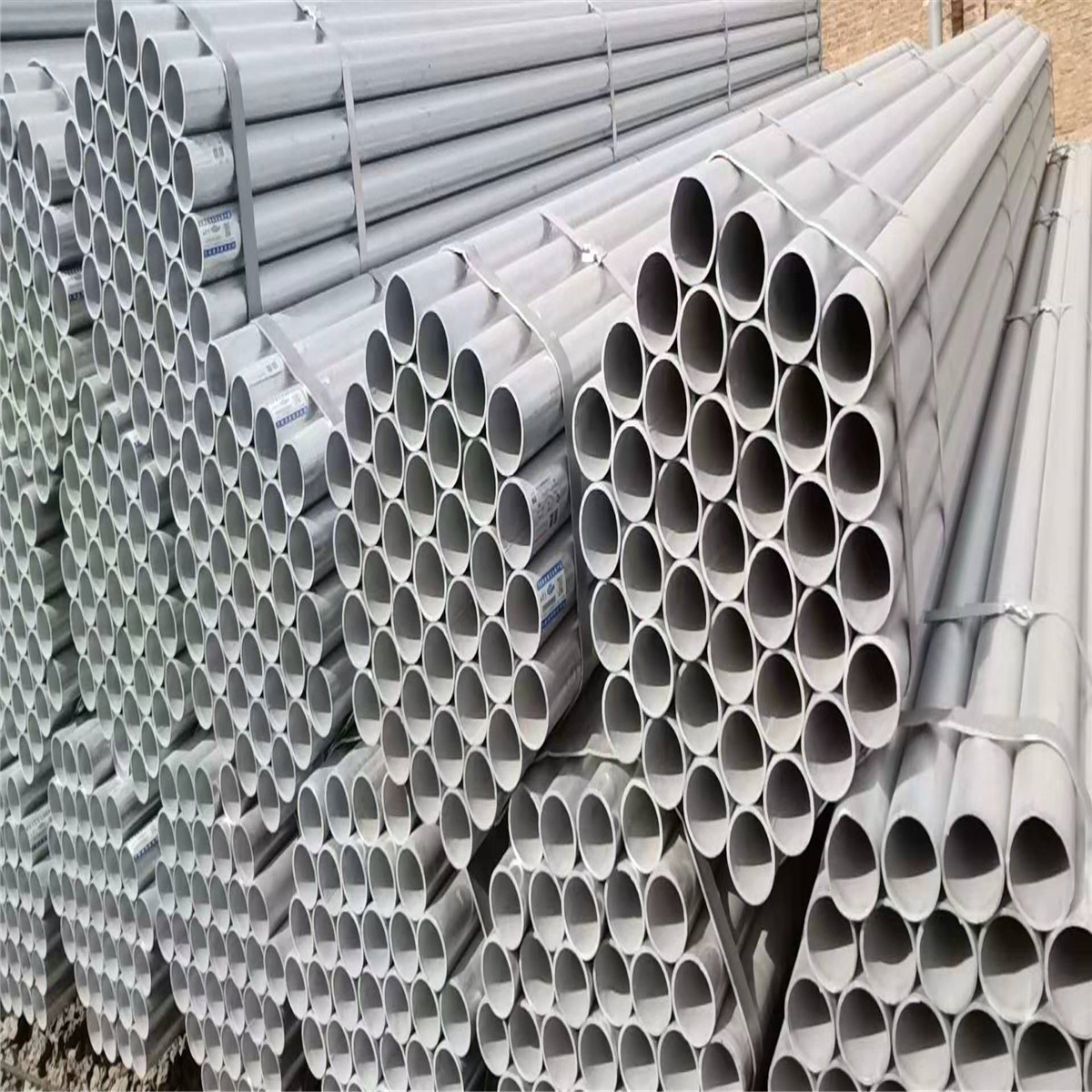 天津镀锌管 国标热镀锌管4寸*3.75 镀锌焊管 Q235镀锌钢管4分-8寸