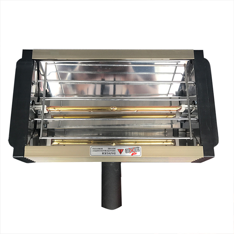 Micron Automotive sheet metal Paint Light 800W Shortwave Infrared paint Drying Lamp hold Heat lamp