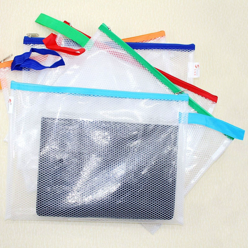 Li Zhigao A4 Мягкая резиновая сумка для файлов EVA Прозрачная сумка на молнии Мягкая Водонепроницаемая информационная сумка Сумка для хранения 208