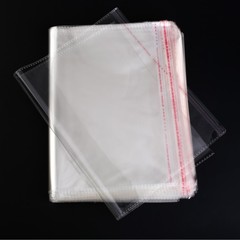 廠家直銷OPP封口袋 透明自粘袋塑料袋 鞋墊包裝袋 5絲12*34CM批發