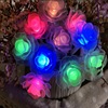 LED realistic starry sky for bedroom, decorations, flashing light, roses, flowered