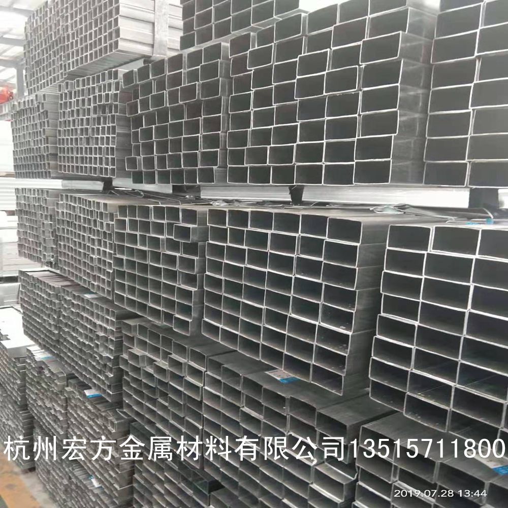 镀锌方管矩形管黑铁方管方矩管热浸锌方通200*200