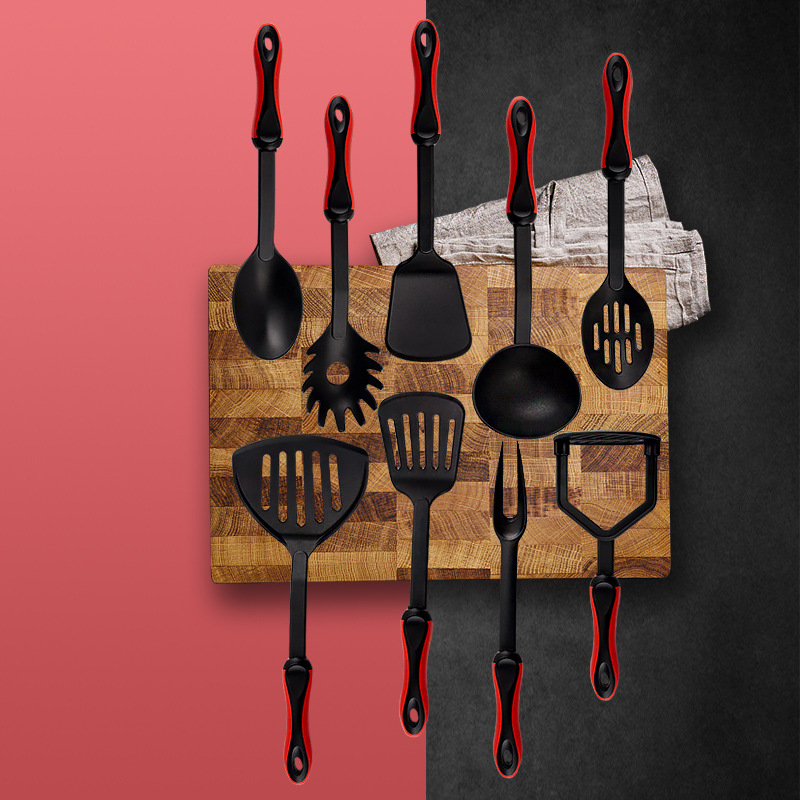 出口德国不粘锅专用锅铲尼龙西餐铲子炒勺压署器试味烧粉爪西式餐