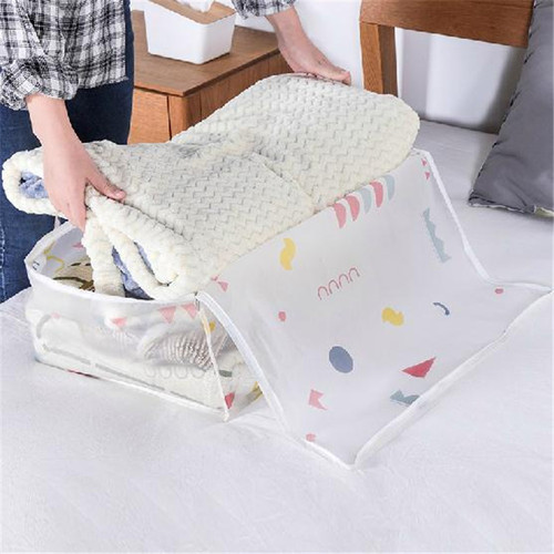 EVA transparent quilt storage bag quilt waterproof and moisture-proof clothing storage dust bag quilt finishing bag moving