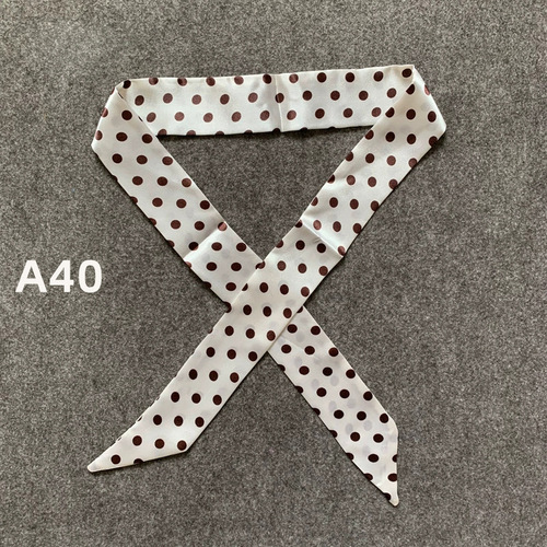 Manufacturer's classic slender tie bag handle silk scarf small ribbon decorative scarf bag belt ladies scarf