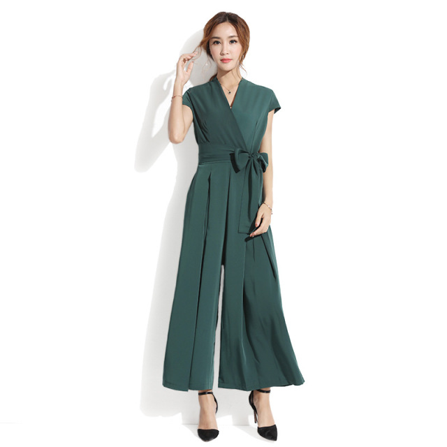 Summer New Fashion Loose Fashion with Pure Broad-legged Trousers