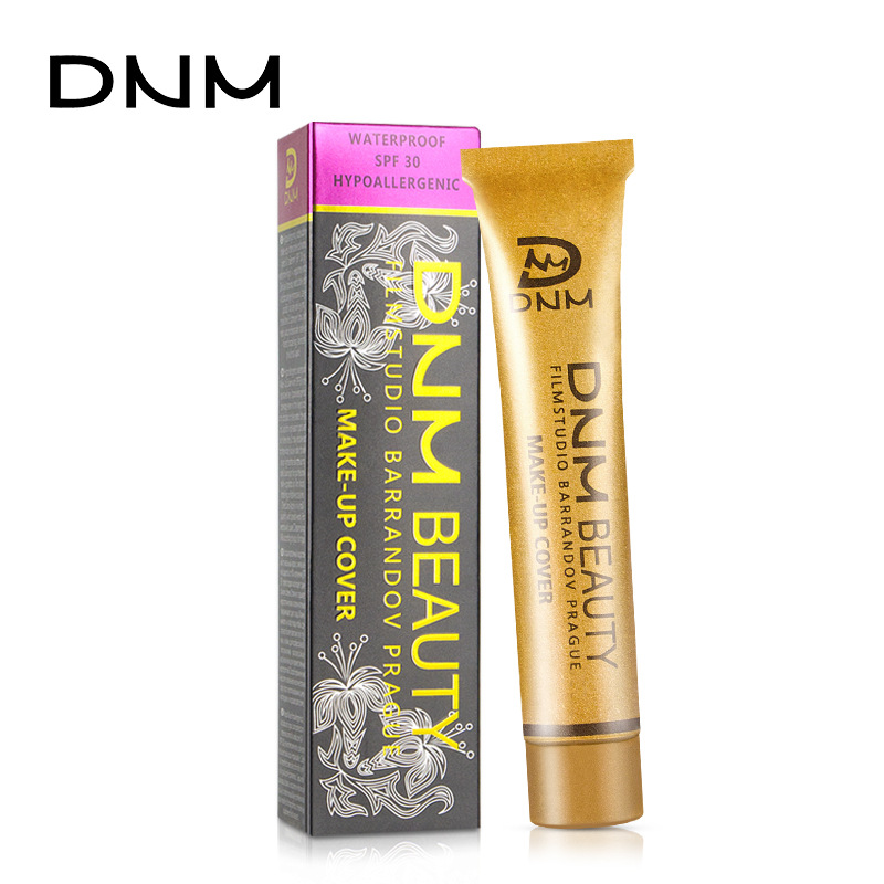 DNM Oscars Concealer cover India Scar tattoo dark under-eye circles Freckle Liquid Foundation Cross border 14 Color optional