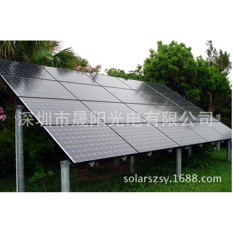 供应大型太阳能发电系统 太阳能并网发电系统2000W太阳能发电系统