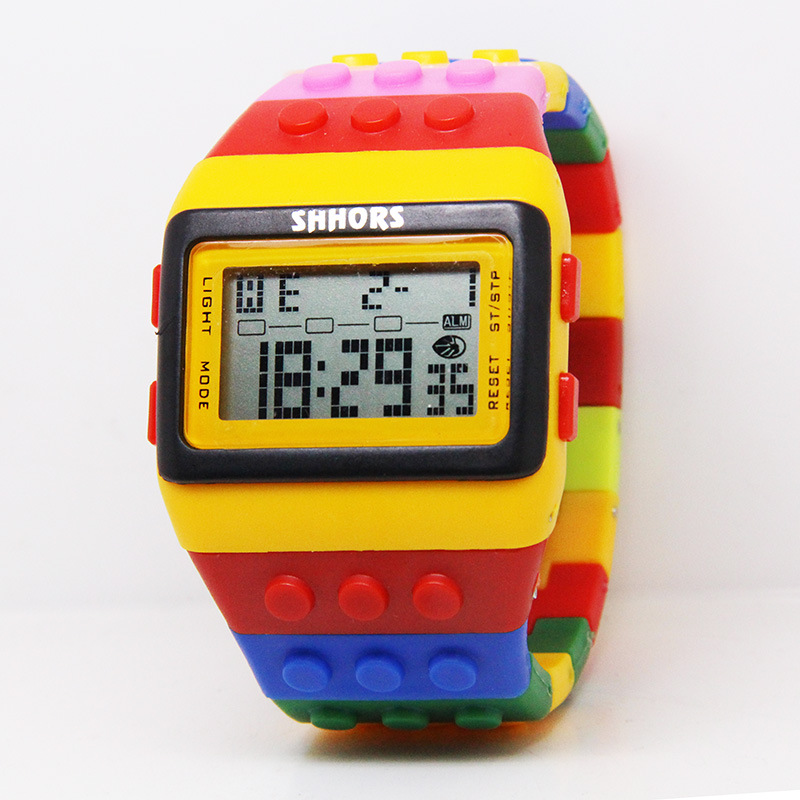 Casual Colorful Electronic Women's Watches display picture 2