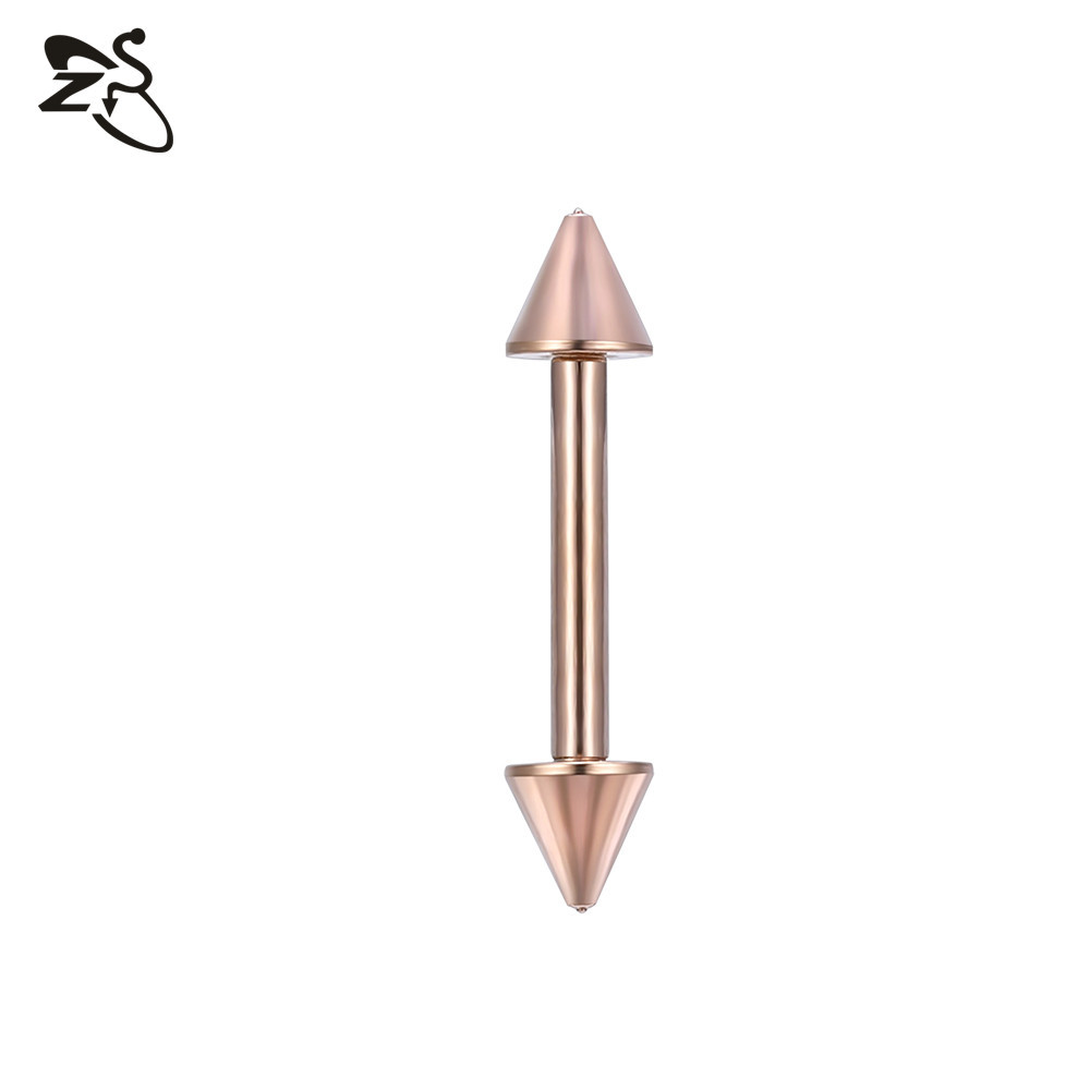 Labret piercing jewelry detail image