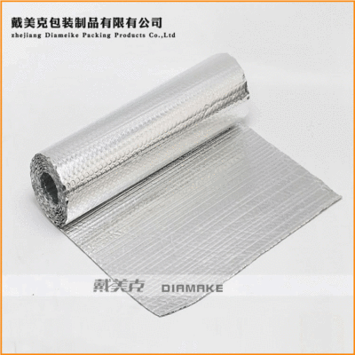 出口品質阻燃防火建築保溫材料鋁箔氣泡膜雙面鋁箔單層氣泡膜