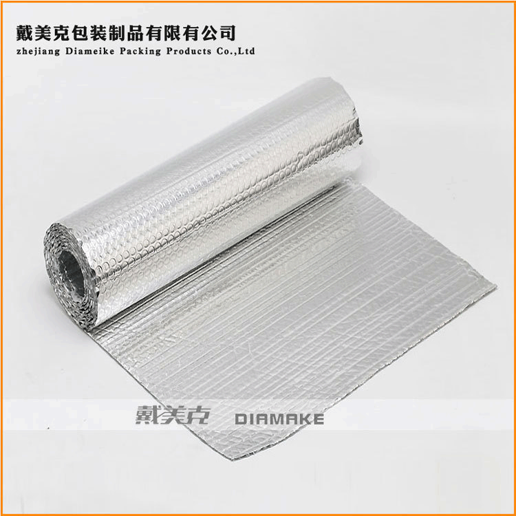 出口品質阻燃防火建築保溫材料鋁箔氣泡膜雙面鋁箔單層氣泡膜