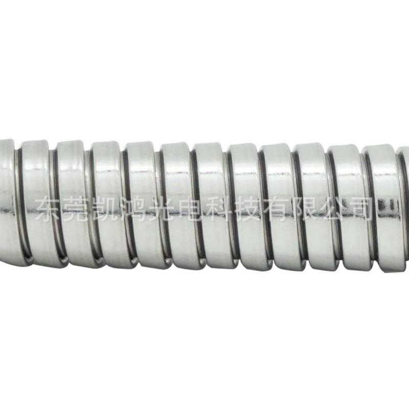 东莞制造 供应304不锈钢软管 单双扣结构 多种尺寸 护线套管
