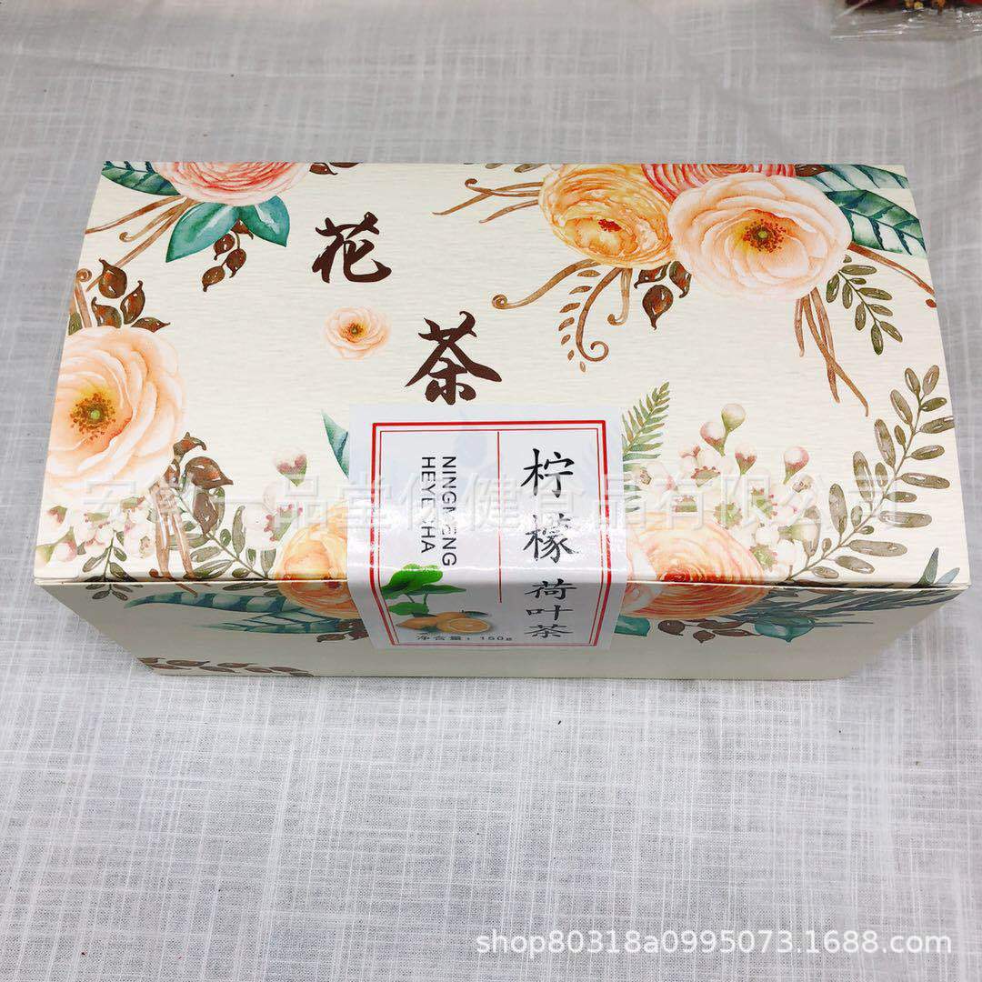 150 Lemon slices Lotus leaf tea Water body Nectar Chrysanthemum Rose Tea combination Health tea Independent Small bag