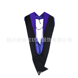 定制毕业头套 美式学士头套 硕士学位纪念服头套 博士定制头套