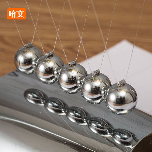 Creative multi-ball Newton pendulum ball pool ball bumper student teaching aids chaos pendulum perpetual motion instrument toy ornaments