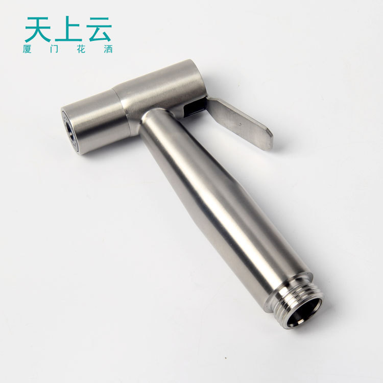 品質304馬桶沖洗噴槍不鏽鋼增壓伴侶洗屁股沖洗器衛浴室配件