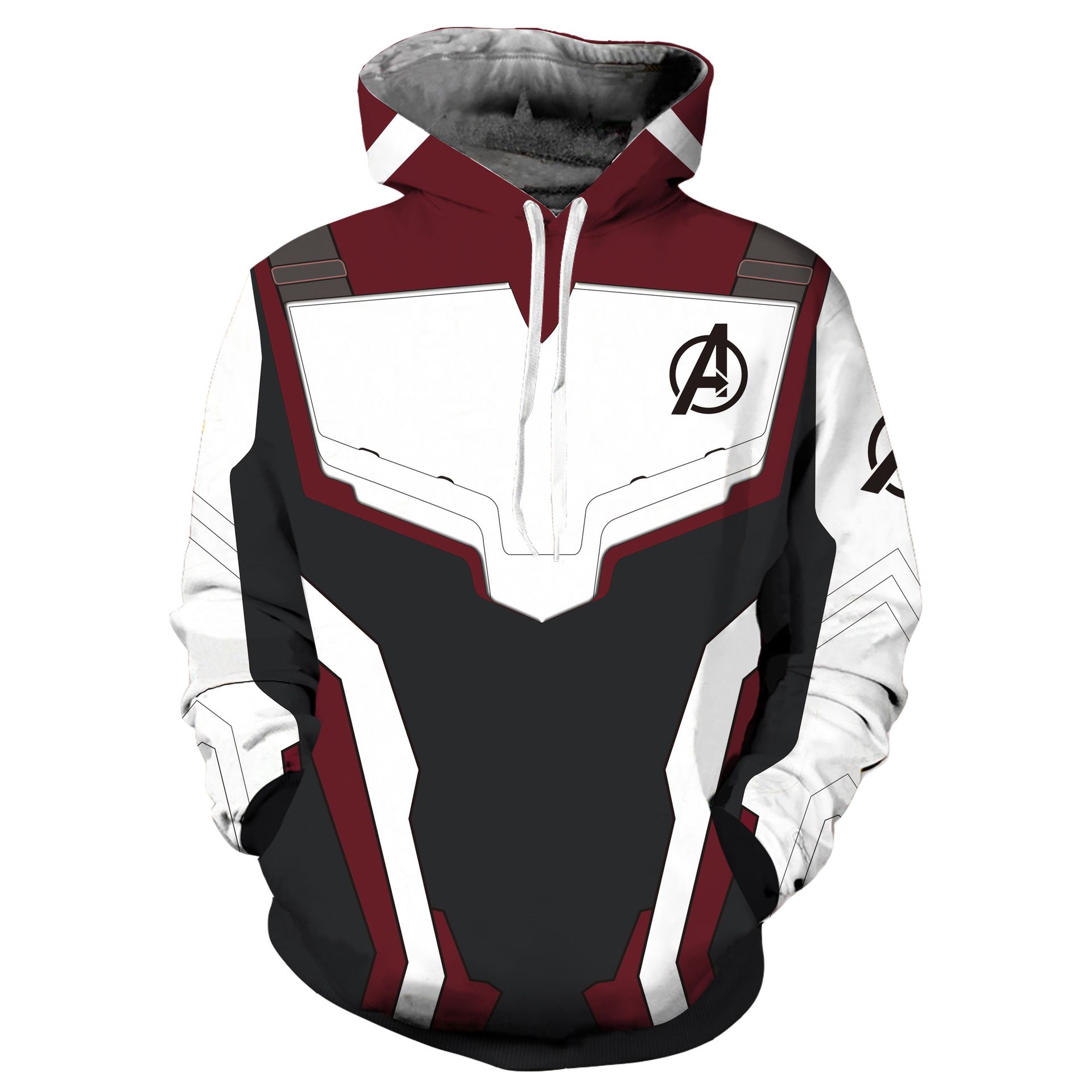 The Avengers 4 Endgame Quantum  Realm  Sweatshirt Jacket  